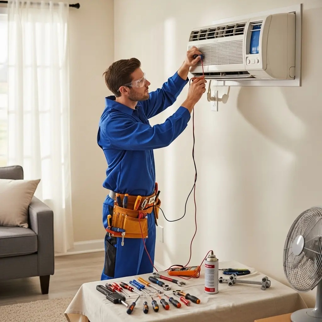 Küçükçekmece Vestfrost Vestfrost klima gaz dolumu ve bakım – Enerji verimliliği artırıldı. - Teknik servis örneği